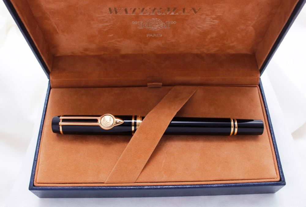 3354 Watermans Le Man 100 Limited Edition Fountain Pen in Black. Fine FIVE 