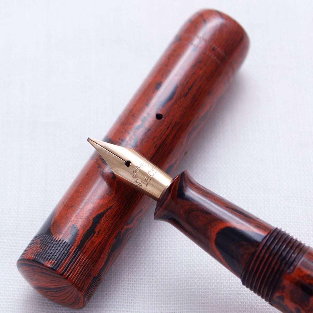 3431 Early Summit H60 Fountain Pen in Woodgrain. Medium Semi Flex FIVE STAR