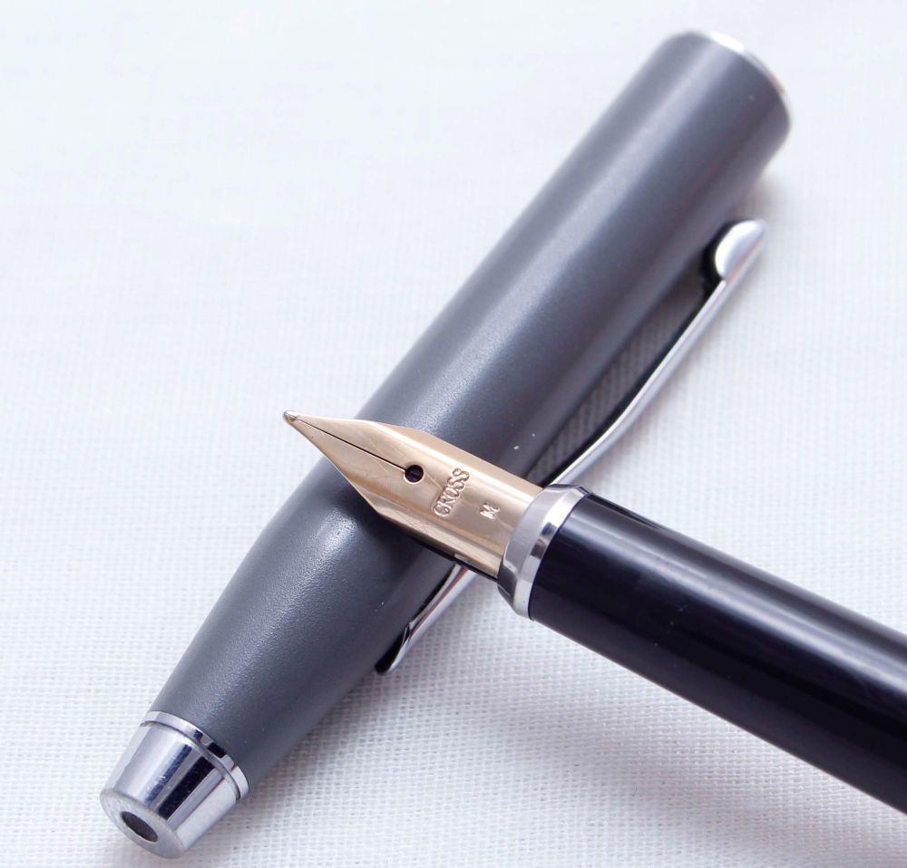 3625 AT Cross Century Classic Fountain Pen in Grey. Medium Nib.