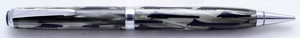 3700 Parker Victory Propelling Pencil in the rare Grey and Black Geometric 
