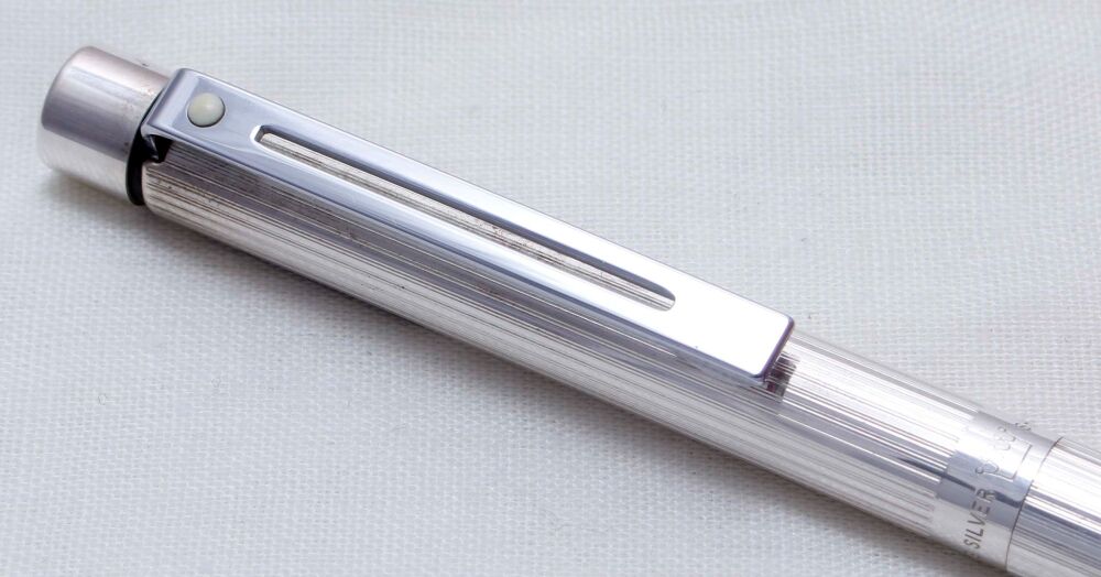 4097 Sheaffer Targa Classic Propelling Pencil in Sterling Silver.