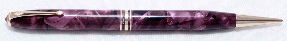 4335 Conway Stewart No.33 Propelling Pencil in Burgundy Marble.