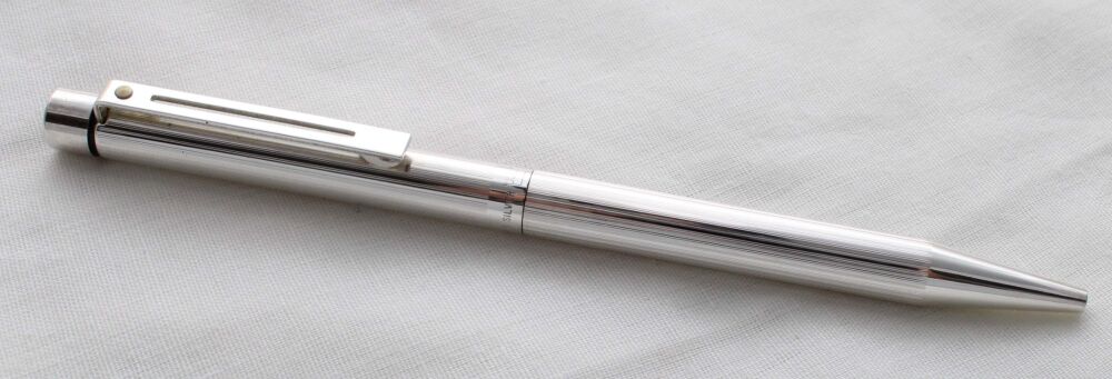 4382 Sheaffer Targa Classic Propelling Pencil in Sterling Silver.