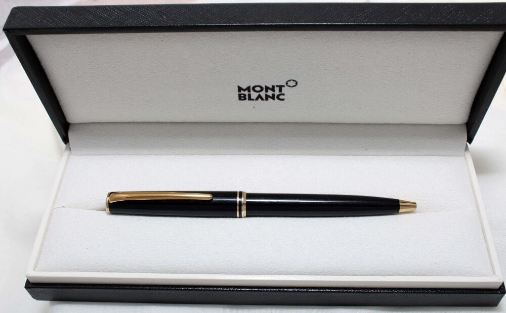 4440 Montblanc Classic Ball Pen in Black. Mint and Boxed