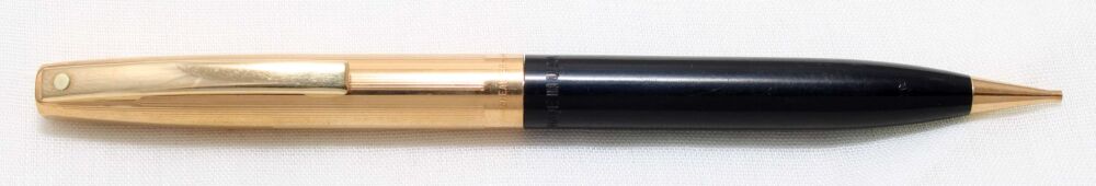 4690 Sheaffer Imperial Black and Gold Filled Propelling Pencil.