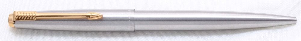 4709 Parker 45 GT Flighter Ball Pen in Brushed Stainless Steel. Rare Austra
