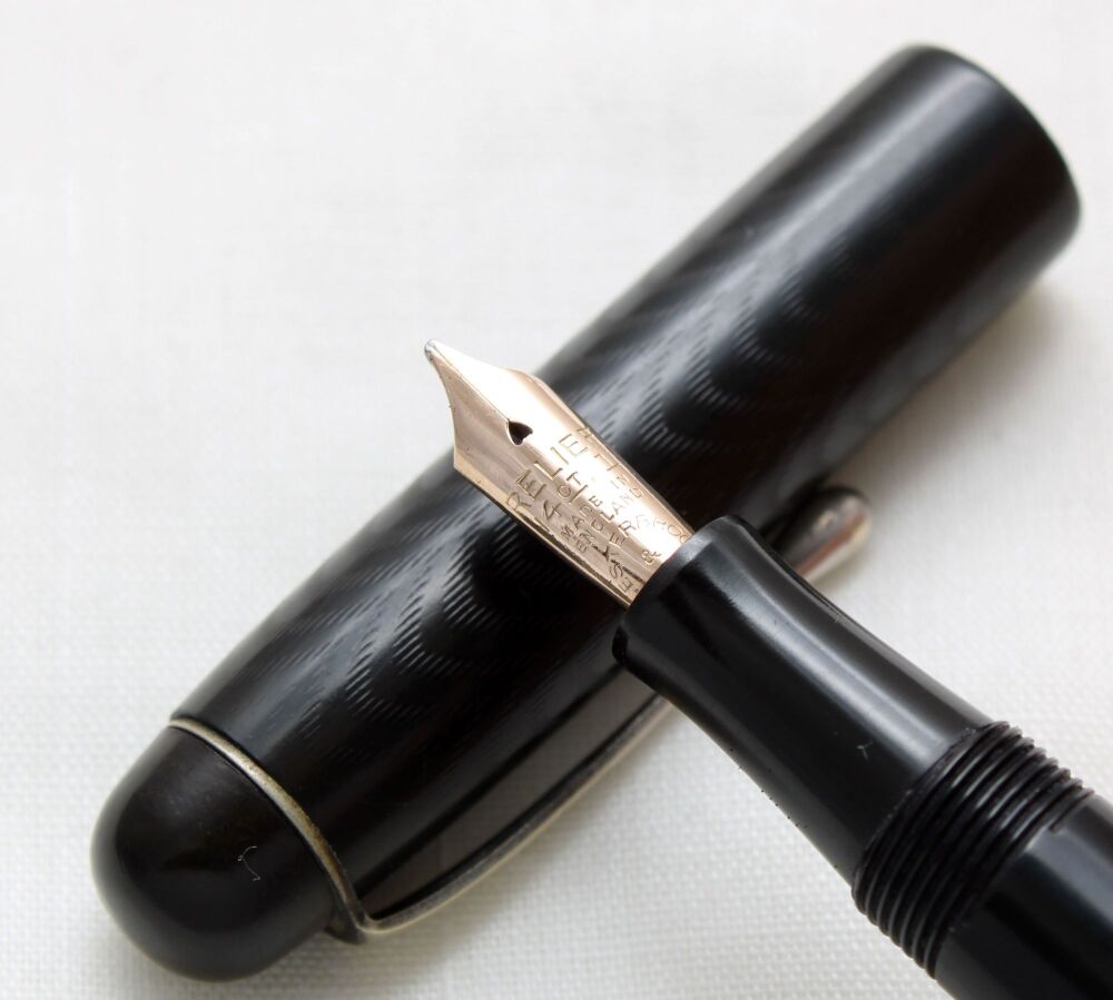 4753 Esterbrook Relief No.1 Fountain Pen (Made by Conway Stewart). Broad FI