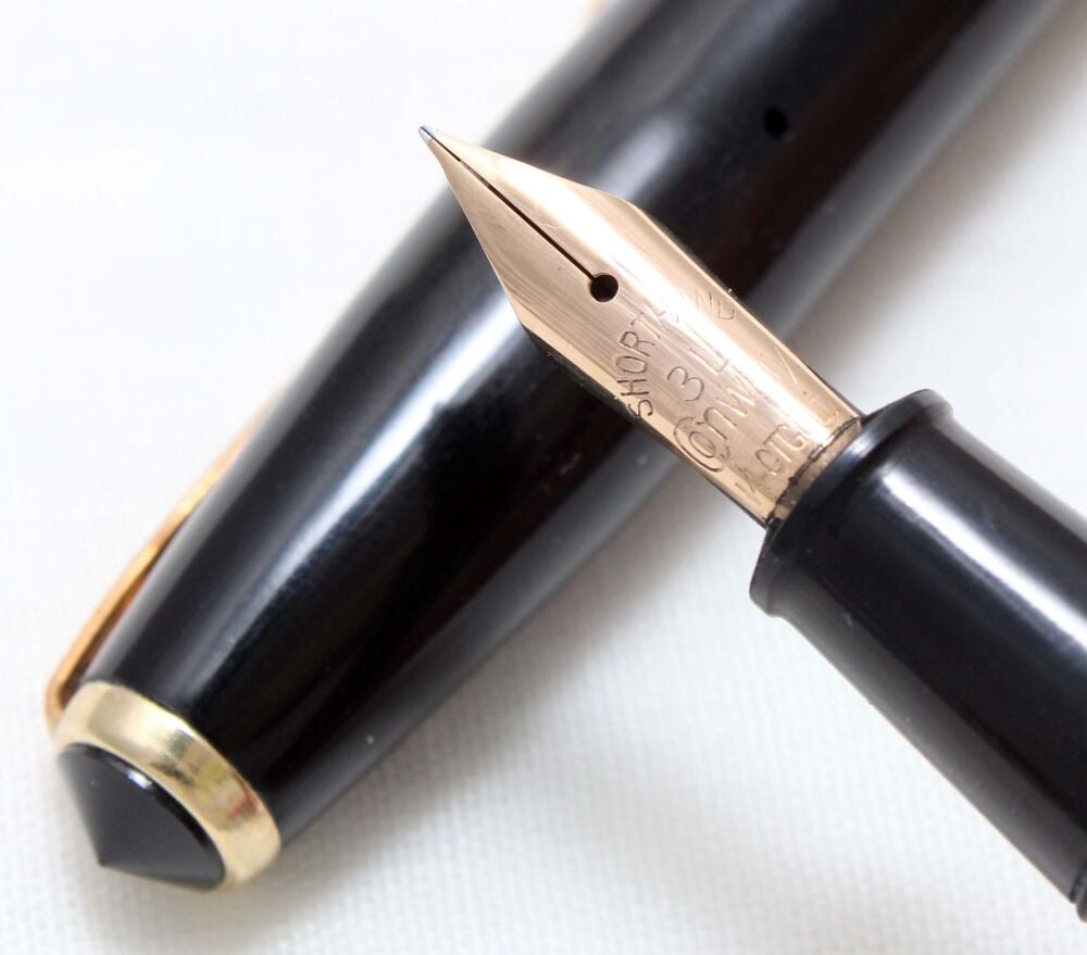 4806 Conway Stewart No.85L in Classic Black. Extra Fine FIVE STAR Nib.