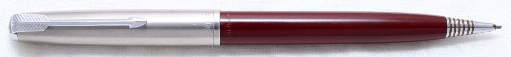 4844 Parker 51 Clutch Pencil in Burgundy with a Lustraloy Cap.