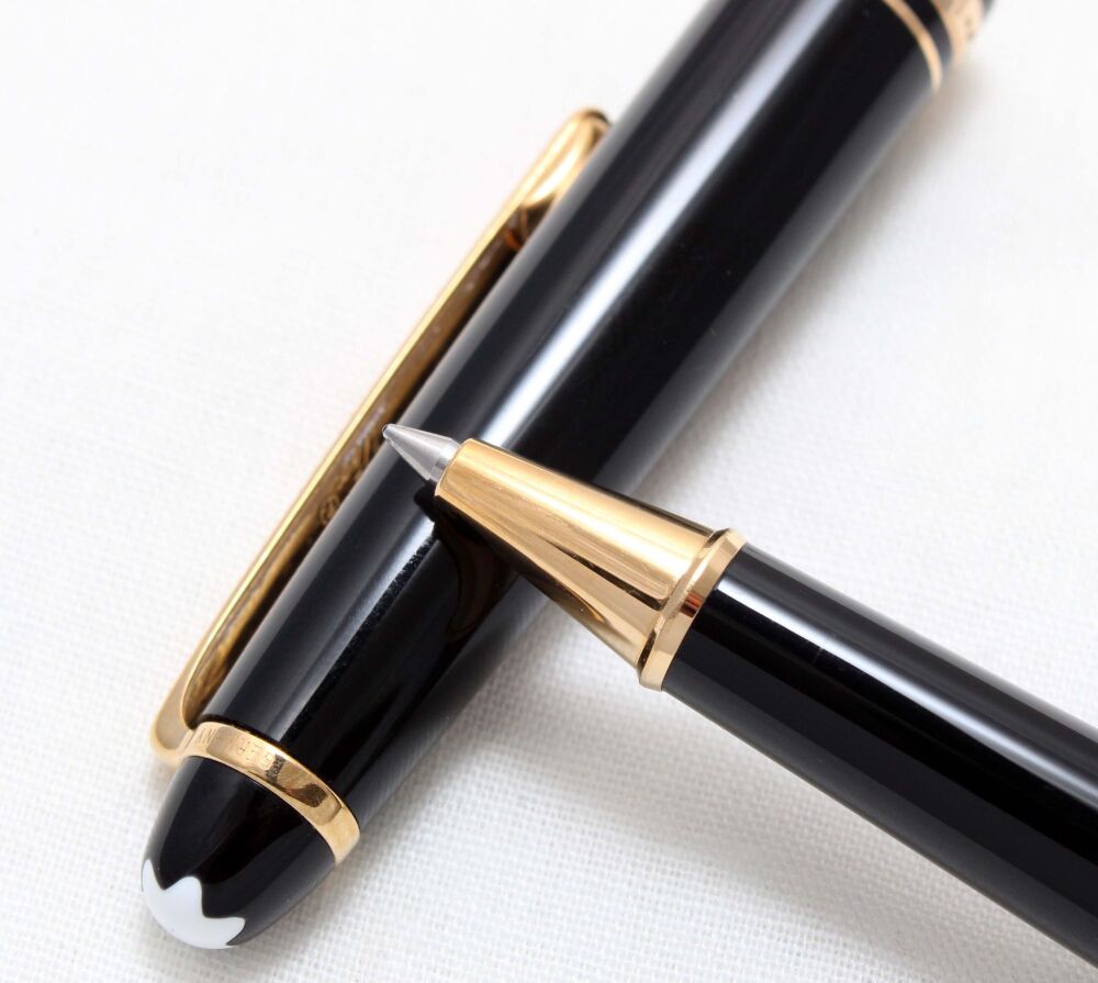 4982 Montblanc Meisterstuck Pix Rollerball in classic Black. Mint and Boxed