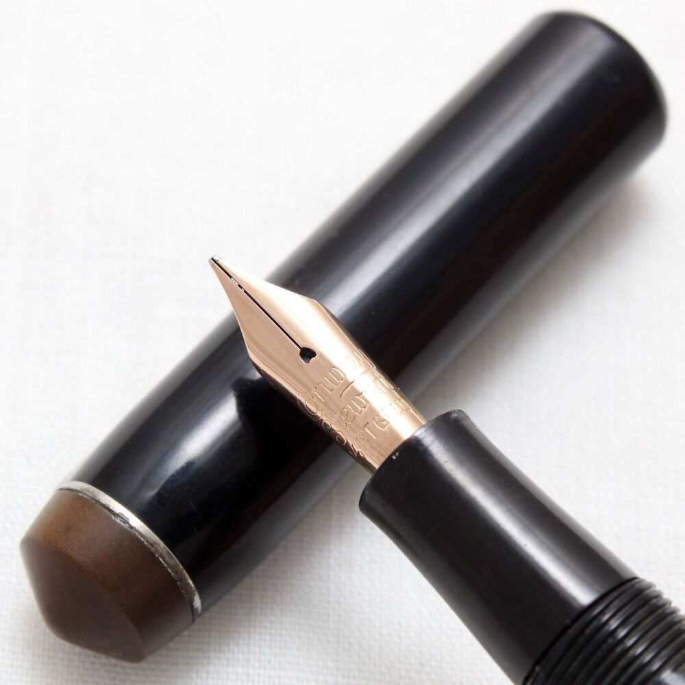 5005 Conway Stewart No.475 in Classic Black - Smooth Medium FIVE STAR Nib.