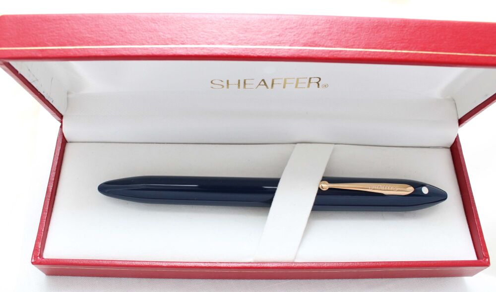 4939 Sheaffer Balance II Rollerball in Navy Blue, Mint and Boxed.