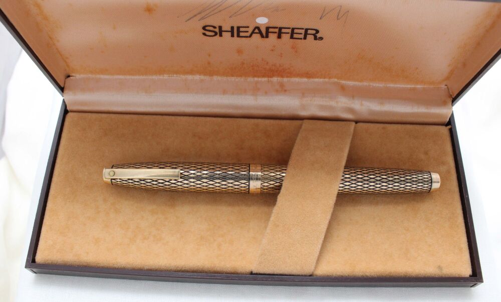 4941 Sheaffer Imperial Sovereign Fountain Pen, Smooth Medium FIVE STAR Nib. Mint and Boxed.