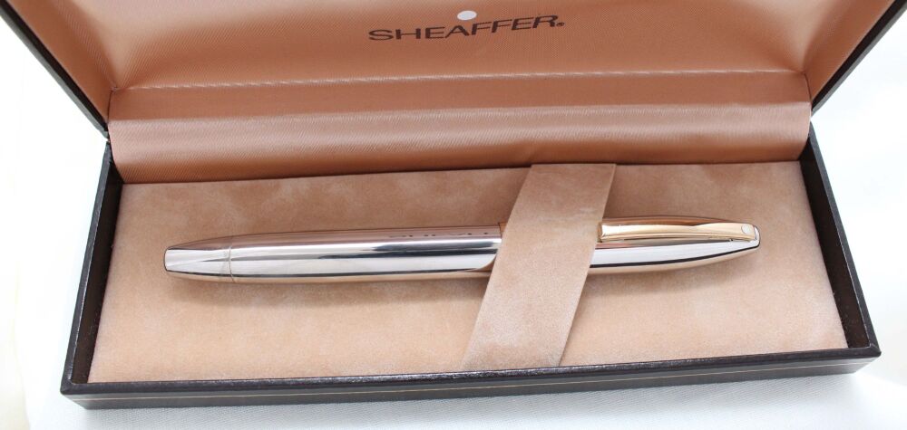 4951 Sheaffer Balance II Rollerball in Palladium, Mint and Boxed.