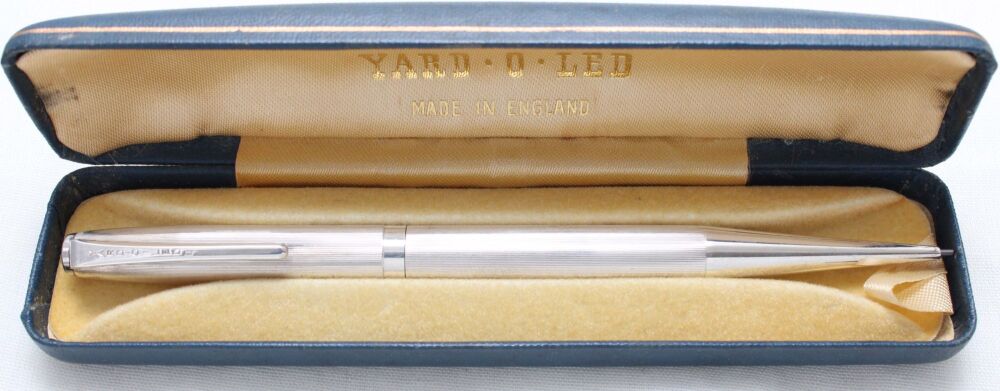 5013 Yard-O-Led Recorder Sterling Silver Propelling Pencil. Boxed.