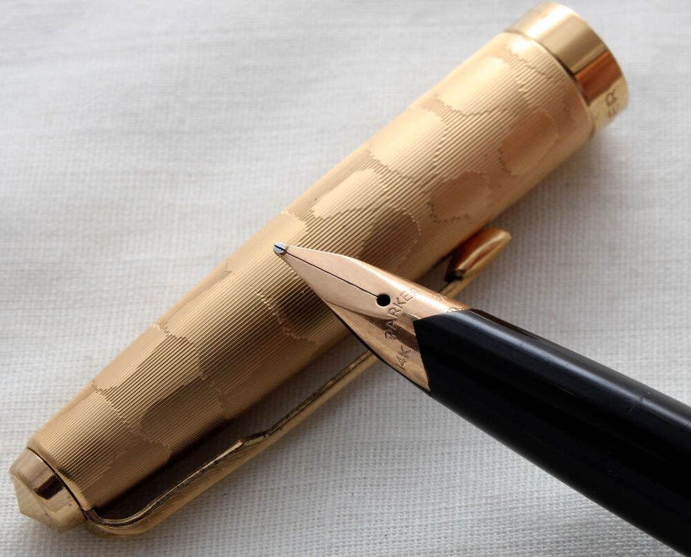 5101 Parker 65 Stratus, Rolled Gold Cap and Barrel, Special 