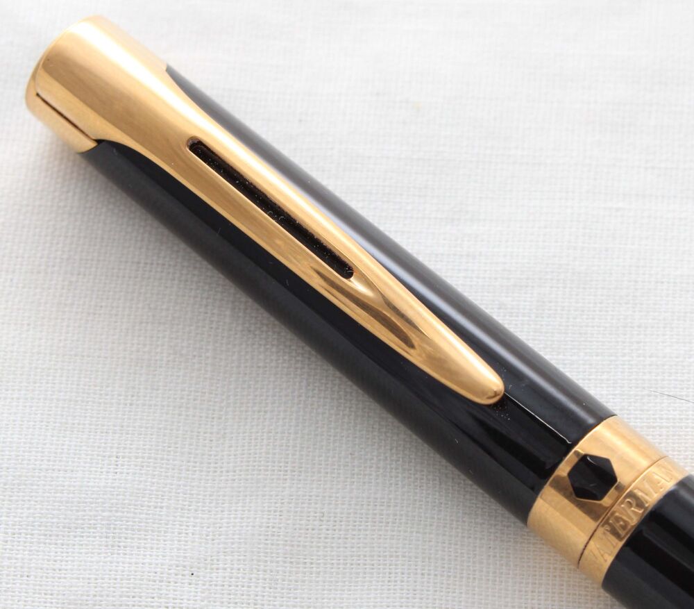 5143 Watermans L'Etalon Pencil in Black Lacquer.