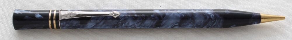 5218 Conway Stewart Nippy Propelling Pencil in Blue Marble.