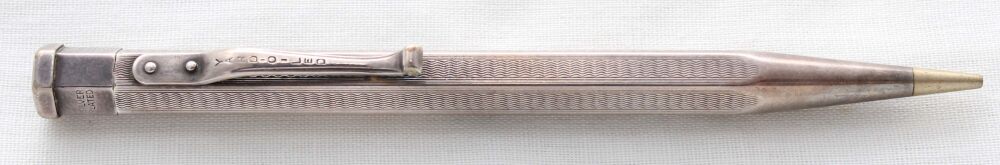 5236 Yard-O-Led Diplomat Silver Propelling Pencil.