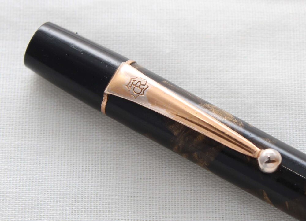 5224 Onoto Propelling Pencil in Bronze Marble.