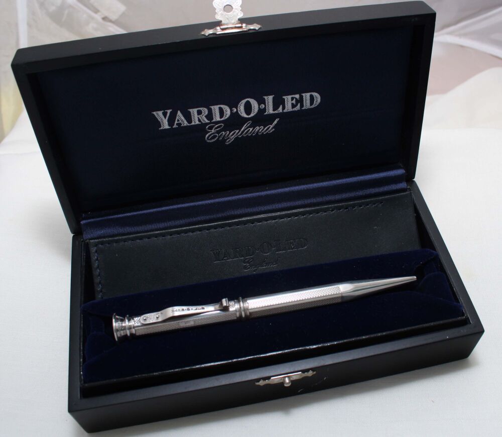 5490 Yard-O-Led Regent Special Edition Sterling Silver Propelling Pencil No.5400. Mint and Boxed.