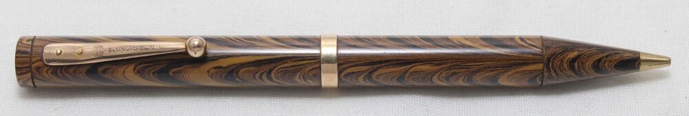 5553 Watermans Ideal Propelling Pencil in Olive Ripple.