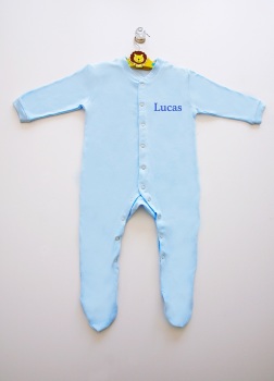 Blue Baby Sleep Suit 