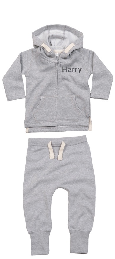 Luxury Hoodie and Trackie set GREY