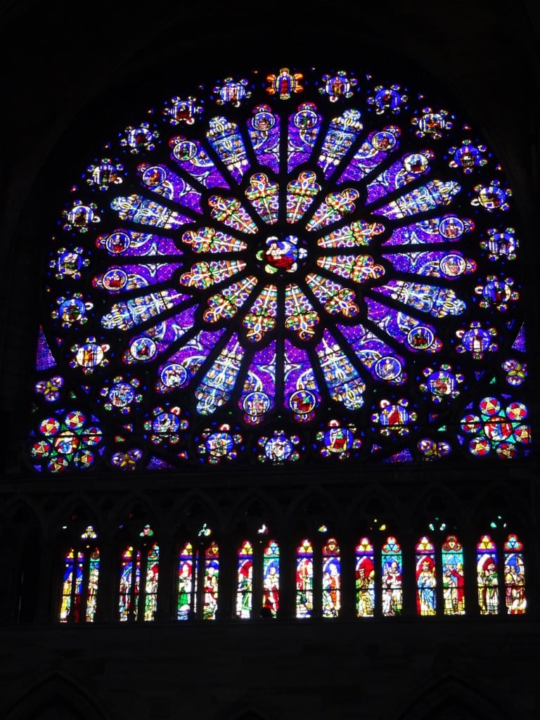 Rose window Basilique de St. Denis