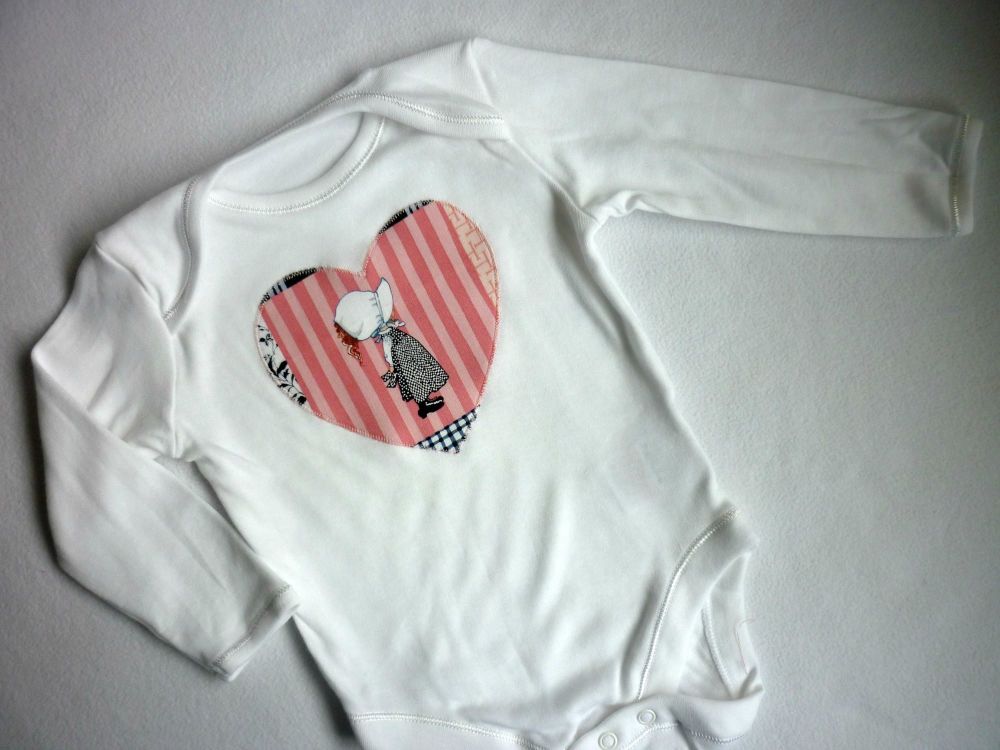 Holly Hobbie heart vest *LAST ONE* 3-6m - in stock