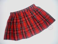 Tartan (red) skirt - in stock