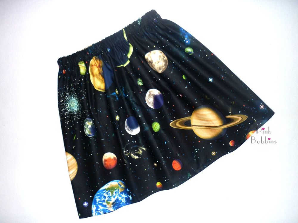 Space solar system skirt