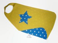 Reversible superhero cape with star motif (your choice of colours) - made to order 