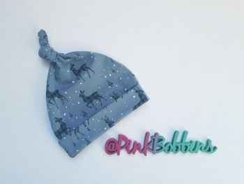 Reindeer knot hat *LAST ONE (Newborn)* - in stock