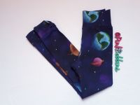 Space leggings with optional bow cuffs - made to order [exclusive design] 