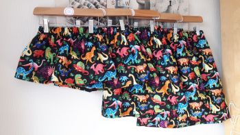 Dinosaur skirt - made to order 