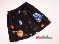 Space solar system skirt - made to order