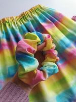 Watercolour scrunchie - made to order 
