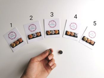 Button magnets - set of 3