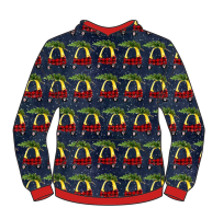 Christmas car print sweatshirt/hoodie - made to order