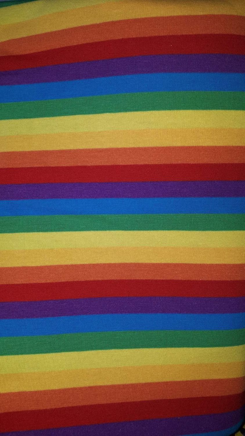 Rainbow Stripes (cotton jersey)