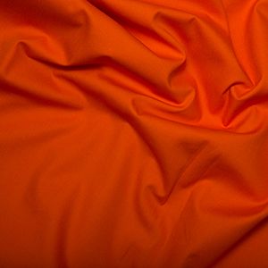 Plain orange (100% cotton woven)