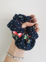 Strawberry scrunchie - in stock (large only)