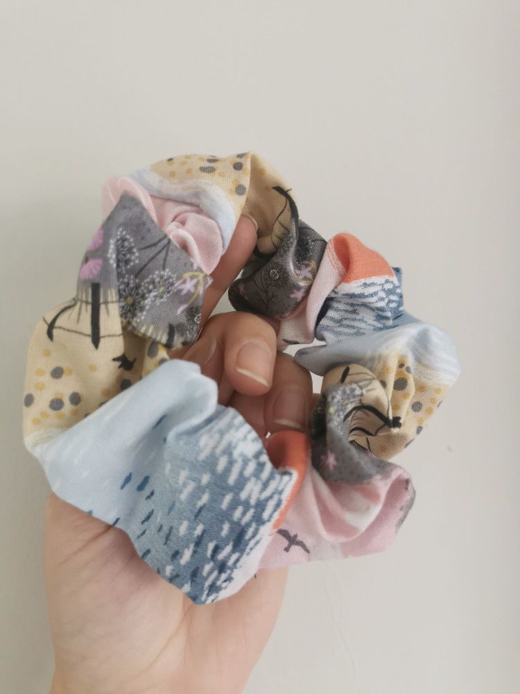 Harbour seaside scrunchie - in stock (large only)