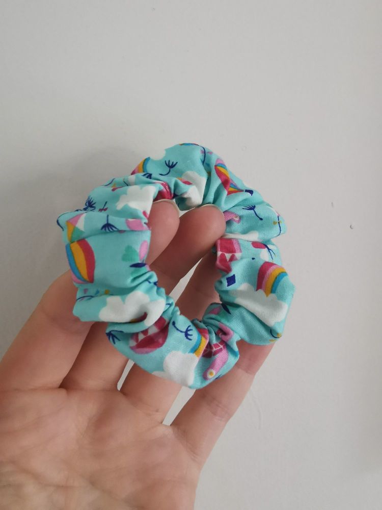 Rainbow scrunchie - in stock (small only)