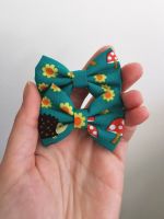 Hedgehog hair bow - in stock - mini, midi or large size