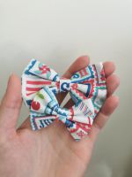 USA 4th July hair bow clip - in stock