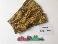 Leopard print knot headband *LAST ONES* - in stock