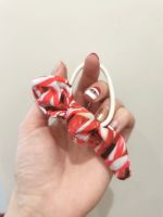 Hair tie - candy canes - in stock
