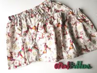 Rainbow reindeer/snowflake skirt - in stock